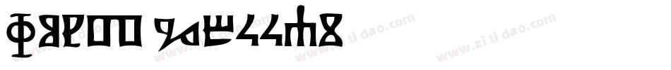 Font gbkkai61字体转换